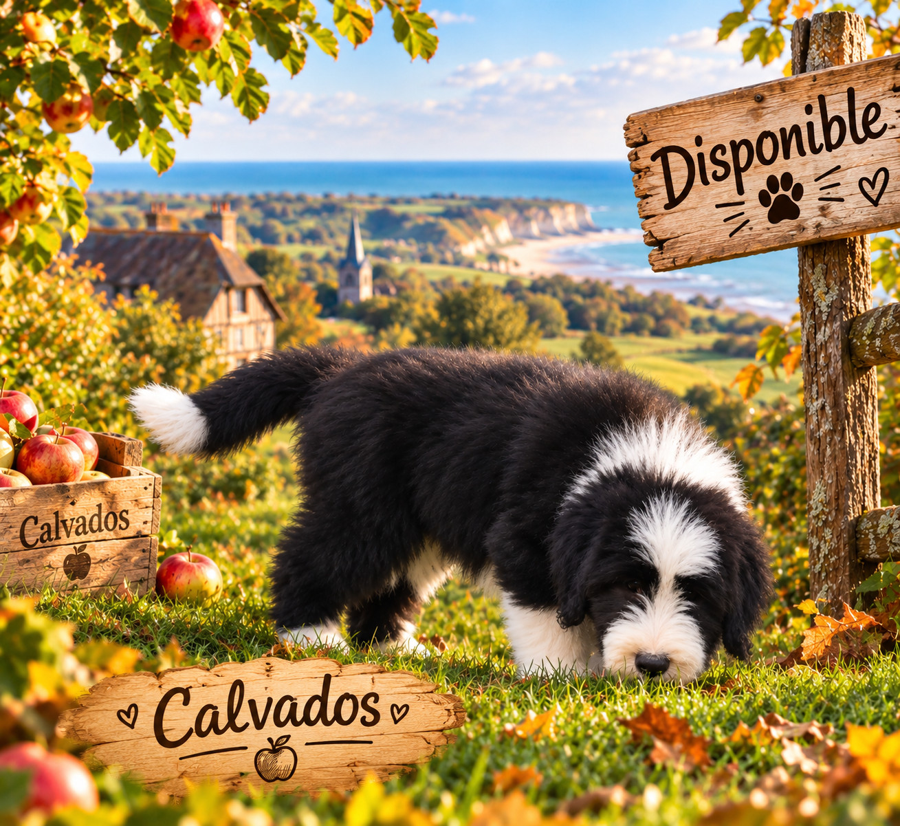 De La Vie En Couleur - Chiots disponibles - Bearded Collie